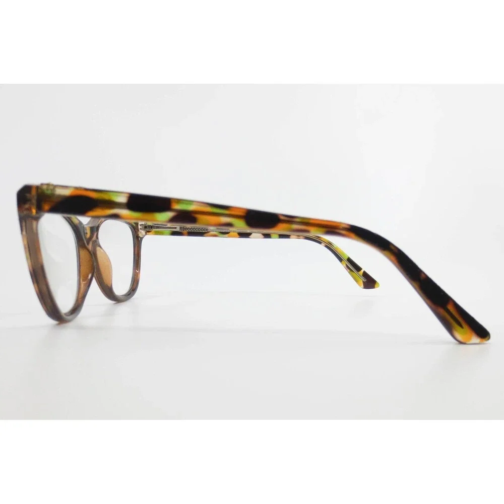 Warby Parker WP 8103 TO Tortoise Green Yellow Cat Eye Glasses Frames 53-18-135